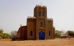 Navrongo Catholic cathedral in Ghana